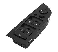 Qiilu Master Power Window Switch, Push Button, Electric, Black, Fit for E90 E91 318i 320i 2007-2012