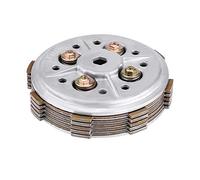 Qiilu Motorcycle Clutch Disc Pressure Plate Assembly for Yamaha YBR125 YBR 125
