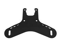 Qiilu Motorcycle Fog Lights Holder, Aluminium Auxiliary Driving Spotlight Mount Bracket for Tenere 700 World Raid Rallye Edition