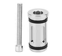 Qiilu Motorcycle Foot Shifter Peg, Motorcycle Brake Pedal Shift Gear Lever Rear Shifter Peg Fit for XL883/1200(Silver)