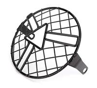 Qiilu Motorcycle Headlight Cover, Motorcycle Headlight Guard Grille Headlamp Grill Light Cover Protector Fit for CG125 GN125.-for Motorcycle Headlight Grill for Grill for motorcy