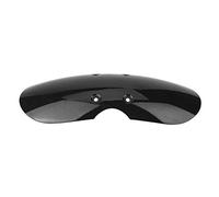 Qiilu Motorcycle Mudguard Motorbike Fenders Motorcycle Short Front Mudguard Dirt Guard Cover Short Front Mudguard Black Fit for Triumph T100 Scrambler Thruxton 900 Bonneville 2001-2016
