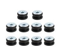 Qiilu Motorcycle Rubber Grommets Rubber Grommets Kit Replacement Accessories for Fairings Cowling Rubber Grommets Motorcycle Fairings Set Rubber Seat Grommet Bag Grommets