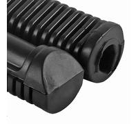 Qiilu Pair Motorcycle Front Footpegs Rubber,Motorcycle Front Footpegs Plate Footrest Rubber Pad Grip Cover for CG 125.-for Rubber Step footpeg mini Bike Foot pegs Vintage mini Bike Rubber