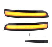 Qiilu Pair Rear View Mirror Lamps Set LED Turning Dynamic Light Fit for for Kuga/Escape/EcoSport 2013-2018 I1n259