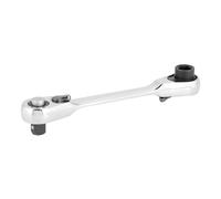 Qiilu Professional 1/4" Inch Mini Ratchet Wrench,Socket Cratchet,Bit Driver Multi-Tool 107mm
