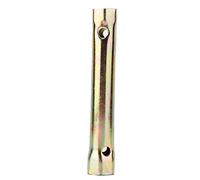Qiilu Spark Plug Wrench, 16/18mm Extended, Double End Ignition Spanner Wrench Socket, Alloy Steel, 5.12in, Hex, Powder Coated, Mechanical, QL19999