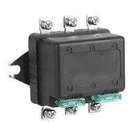 Qiilu Twin Headlight Relay, Relays Control Module 12V 30A High & Low Beam NLR-132 Replacement Universal Car Accessory