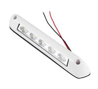 Qiilu Waterproof Caravan Awning Lights,12V/24V RV LED Light 8W Waterproof Awning Porch Lamp Bar Motorhome Outdoor Lighting for Fishing and Barbecue