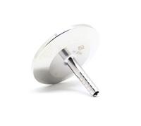 QiiMii SS304 1.5" Tri Clamp to 1/4" Hose Barbed Adapter Sanitary Hose Pipe Fitting (1/4 Inch Barb Hose)