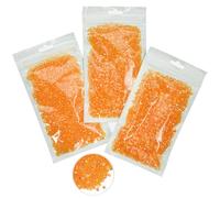 qiipii 16000PCS Orange AB Resin Rhinestones for Crafting 3mm 4mm 5mm Flatback Jelly Stones Bulk SS10 SS16 SS20 Diamonds Gems for Face Eyes Makeup Mugs Tumblers Bottles DIY Crafts Clothes Shoes Phones