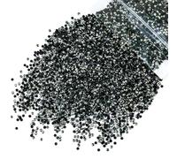 qiipii 5300PCS 3mm Metallic Gray Resin Rhinestones for Crafting Flatback Mine Grey Stones Bulk SS10 Non-Hotfix Diamonds Crystals Gems Charms for Nails Face Eyes Makeup Mugs Tumblers Bottles DIY Crafts