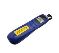 QIIRUN Optical Power Meter, -70~+10dBm Fiber Optic Meter with 6 Calibrated Wavelengths, High Accuracy and Lightweight