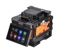 QIIRUN X800 Automatic Fibre Fusion Splicer 6 Seconds Fast Splicing Fusion Splicer Machine Core Alignment with Large Battery for Man Telecommunication FTTx Projects (UK Plug)
