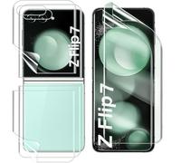 QiiStar 2 Sets Screen Protector for Samsung Galaxy Z Flip 7 5G,Soft TPU Hydrogel Protective HD Clear [Full Coverage][touch-sensitive][In-Display Fingerprint Support] Screen Film for Samsung Flip 7