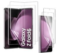 QiiStar 2 Sets Screen Protector for Samsung Galaxy Z Fold 6 5G,Soft TPU Hydrogel Protective HD Clear [Full Coverage][touch-sensitive][In-Display Fingerprint Support] Screen Film for Samsung Fold 6
