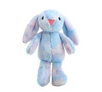 QiiWuic Bunny Teddy, Easter Bunny Teddy, Bunny Plush, 25 cm Blue Purple Rabbit Teddy for Bedtime Companion and Decorative Display, Soft PP Cotton Filling for Comfortable Snuggling