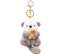 QiiWuic Otter Plush, Plush Keyring, Plush Keychain, Soft Plush Keyring for Daily Accessories, Handcrafted Otter Design with Premium Materials, Versatile Keychain Plush for Personal Use