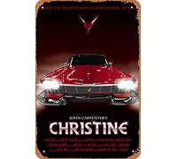 QIIXIIP Christine Movie Poster Retro Metal Sign Vintage Tin Sign for Wall Decor Cafe Bar Office Home Art Sign Gift 12 X 8 inch
