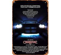 QIIXIIP Retro Metal Sign Vintage Tin Sign Christine Movie Poster for Wall Decor Cafe Bar Office Home Art Sign Gift 12 X 8 inch