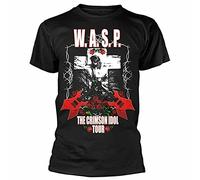 QIJIAO Wasp Crimson Idol Tour Shirt T-Shirt Heavy Metal Band Tshirt XXL