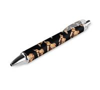 QIJIUU A Male Lion Cute Ballpoint Pens Retractable Ball Point Pen 0.5mm for Women and Man Office 1 PCS