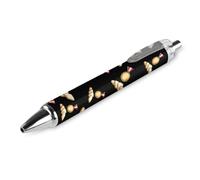 QIJIUU Bread-Winner Cute Ballpoint Pens Retractable Ball Point Pen 0.5mm for Women and Man Office 1 PCS