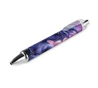 QIJIUU Purple Fly Dragon Retractable Ballpoint Pen Black Ink Ball Point Pens Work Pens for Men Women 1 PCS