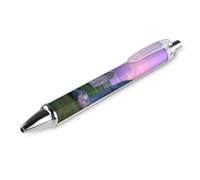 QIJIUU The Ancient Stone Circle of Callanish Islands Ballpoint Pens 0.5mm Fine Black Ink Retractable Writing Rollerball Pen for Home Office 1 PCS