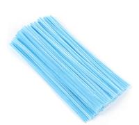 Qikaara 100pcs Light Blue Pipe Cleaners, 30cm x 6mm Craft Chenille Stems/Wire Bending Plush, Cleaner Strips for DIY, Arts, Crafts Project, Decoration