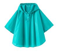 QIKADO Rain Poncho Children's Waterproof Baby Girls Boys Foldable Ultralight Bicycle Outdoor for 1-12 Years