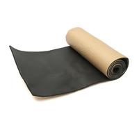 Qikaide 10mm Soundproof Insulation Foam Mat Closed-Cell Waterproof Thermal Barrier 200 x 50 cm 78.7 x 19.7 in Black Noise Heat Insulation for Car Van Truck RV Boat