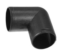 Qikaide 42mm 1.65 inch Heater Duct Elbow Connector 90 Degree L-Shape Ducting Pipe Outlet Adapter for Diesel Air Heater Black
