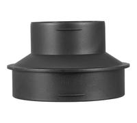 Qikaide 90mm to 60mm Heater Duct Reducer Adapter Bi Directional Warm Air Hose Connector for Diesel Air Parking Heaters RV Camper Van and Boat Heat Resistant ABS Black