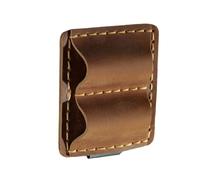 Qikam Leather Pen Holder - Anti-Lost Portable - Notebook Pen Pencil Holder Clip | for Office Conference School Classroom College Laboratory Outdoor Travel Pharmacy