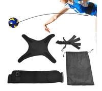 Qikam Volleyball Practice Equipment,Volleyball Rebounder Equipment - Beginner Serving Exerciser | for Indoor Outdoor Gym School Course Tournament