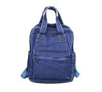 QIKEGooods Jeans Backpack Womens Multifunctional Children's School Backpack Jean Rucksack Denim Backpacks For Teen Girls Lightweight Casual Canvas Daypack