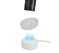 Qikfresh Silicone Cover Compatible with Philips Charging Base Type HX6110 - Hygienic, Charging-Compatible Shield for Electric Toothbrush Charging Base - Frosted Transparent