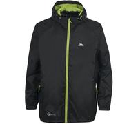 Qikpac Waterproof Packaway Jacket Trespass Black 3-4 Years