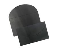 QILANJO 100 Pcs Kraft Paper Envelopes 4x2.5 inch Mini Envelope Pockets for Gift Cards, Party Invitations, Wedding Cards, Thank You Cards, Business Cards, Note Cards, Black