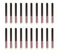 QILANJO 20 Pcs Lipstick Brushes Makeup Brushes Soft Eyeshadow Brush Round Head Concealer Brush for Women Facial Makeup, Small