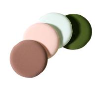 QILANJO 20 Pcs Powder Puff Soft Air Cushion Makeup Sponge Bulk Portable Women Facial Foundation Concealer Sponge Puff for Dry and Wet, Round Shape