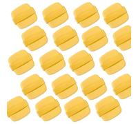 QILANJO 20 Pcs Powder Puff Soft Air Cushion Makeup Sponge Bulk Women Facial Foundation Concealer Cosmetic Sponge Puff for Dry and Wet, Square Shape