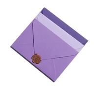 QILANJO 30 Pcs A6 Purple Envelopes 6.5x4.3 inch Invitation Envelope Pockets for Gift Cards, Party Invitations, Wedding Favors, Thank You Cards, Photos, 10 pcs for Each Color