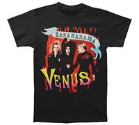 QILIJING Bananarama Men's Venus Slim Fit T Shirt Size M Black