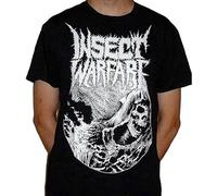 QILIJING Insect Warfare Nuclear Assault Mens T ShirtBlack Size 3XL