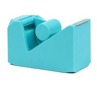 QILIMA Desktop Tape Dispenser with Weighted Non-Skid Base, Cute Office Tape Dispenser, Sky Blue