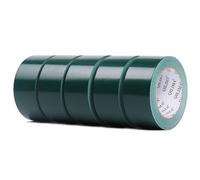 QILIMA Duct Tape Green Repair Tape 48 mm x 27 m 5 Rolls
