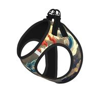 Qilin Secret Language Dog Harness - Breathable, Reflective, And Adjustable Pet Vest, Suitable For Small Cats And Dogs