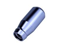 QILINGS Car Gear Shift Knobs 78mm Aluminum Alloy Weighted Shifter Metal Lever Stick Handle Adapter Included Car Gear Shift Knob(Titanium)